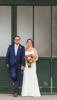 Caroline & Ty ✨ captured by @bluejarphoto • @flowers_by_the_river . .
.
.
#makeupguru #mrandmrs #hairinspiration #ericadoesmakeup #brideandgroom #theknot #happilyeverafter #nycwedding #nychairstylist #nycmakeupartist #makeuplove #weddinghair #weddingmakeup #newyorkcitybride